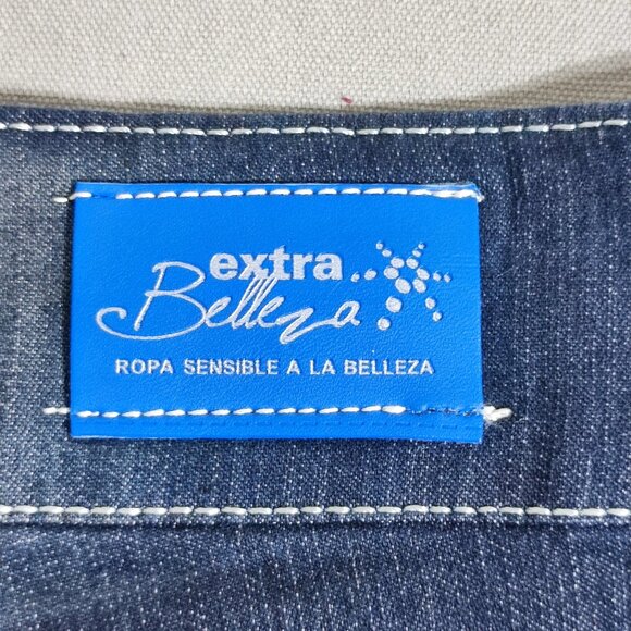 Belleza jeans women's junior size 9 ink blue colour high waist skinny straight - Picture 5 of 14